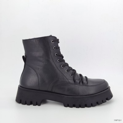 110712, ботинки Casoreti, женские зимние, черный