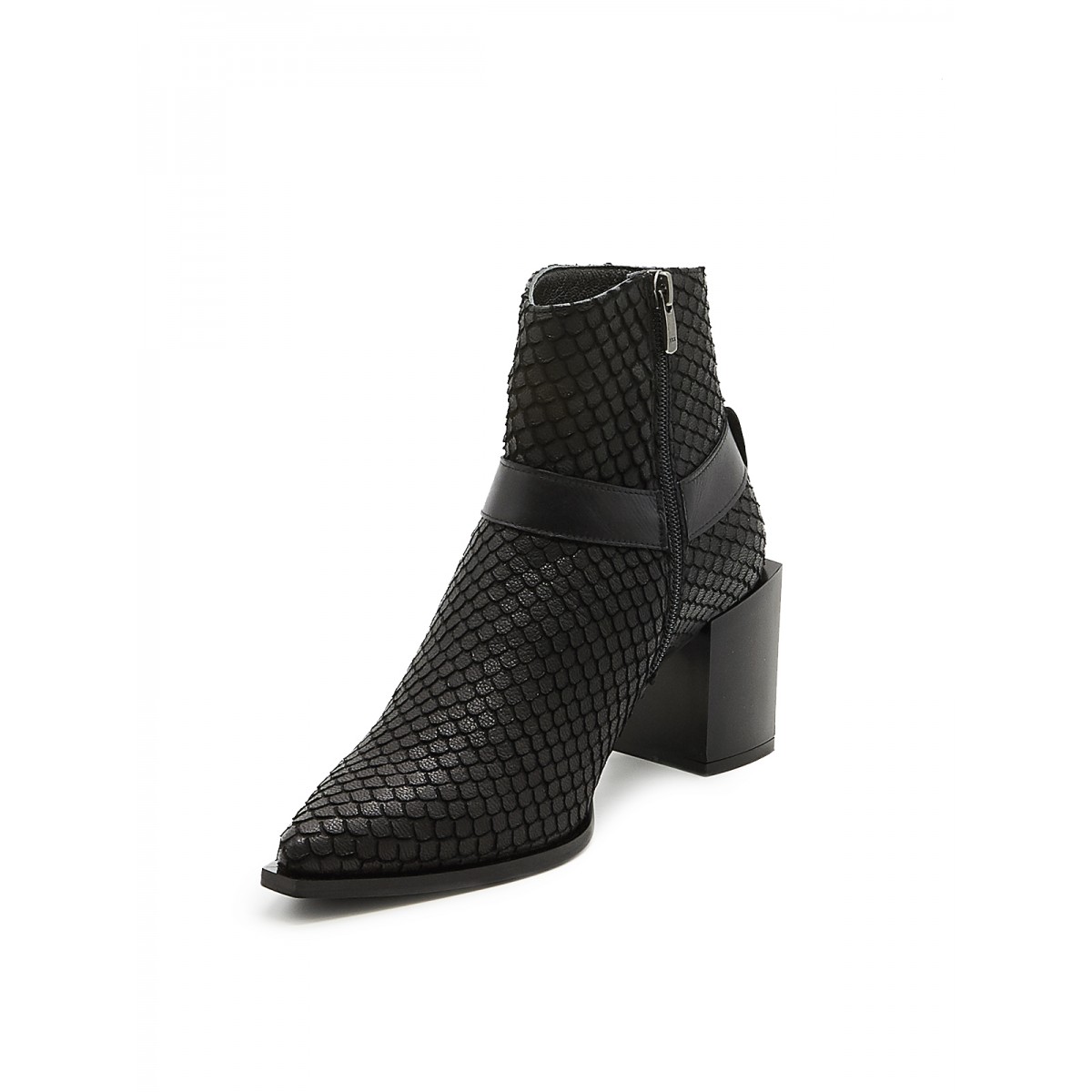 106533, ботинки Dario Bruni, женские зимние, черный