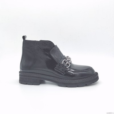 110803, ботинки Casoreti, женские зимние, черный