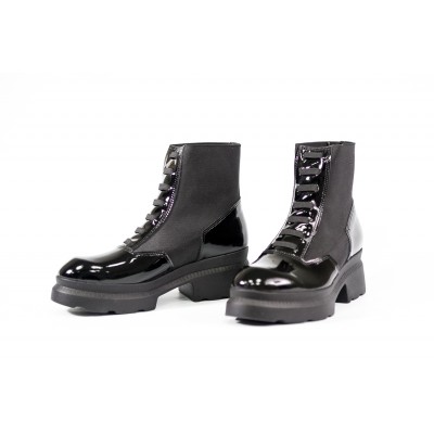 890404, ботинки Dario Bruni, женские зимние, черный