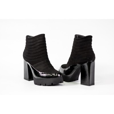 890416, ботинки Dario Bruni, женские зимние, черный