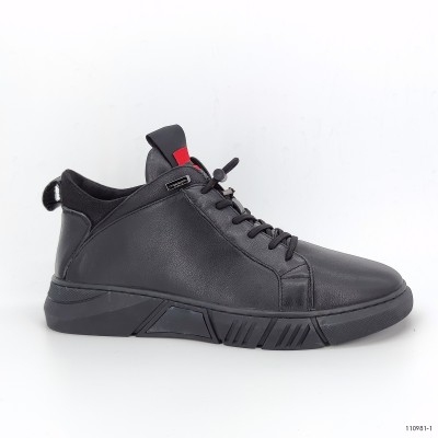 110981, ботинки Romitan, мужские зимние, черный