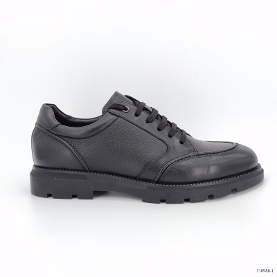 110988, туфли Romitan, мужские осенние, черный