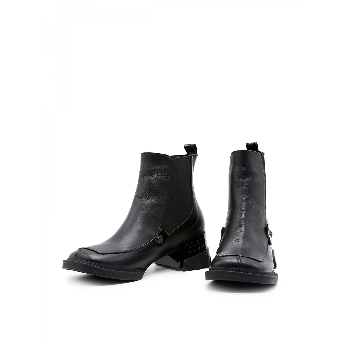  женские ботинки зимние Dario Bruni  черный 