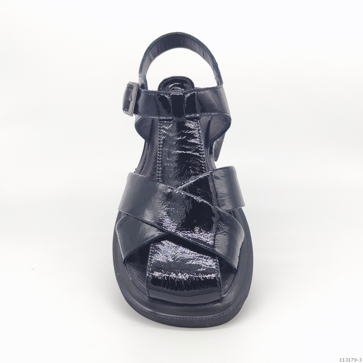 сандали Casoreti женские летние, черный, натуральная кожа,113 179