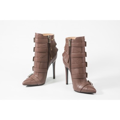 890946, ботинки Dario Bruni, женские зимние, коричневый