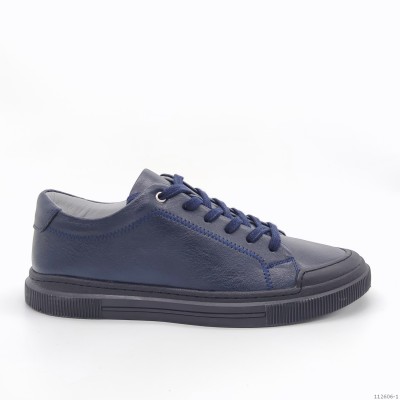 туфли Casoreti мужские весенние, синий, натуральная кожа - 112 606