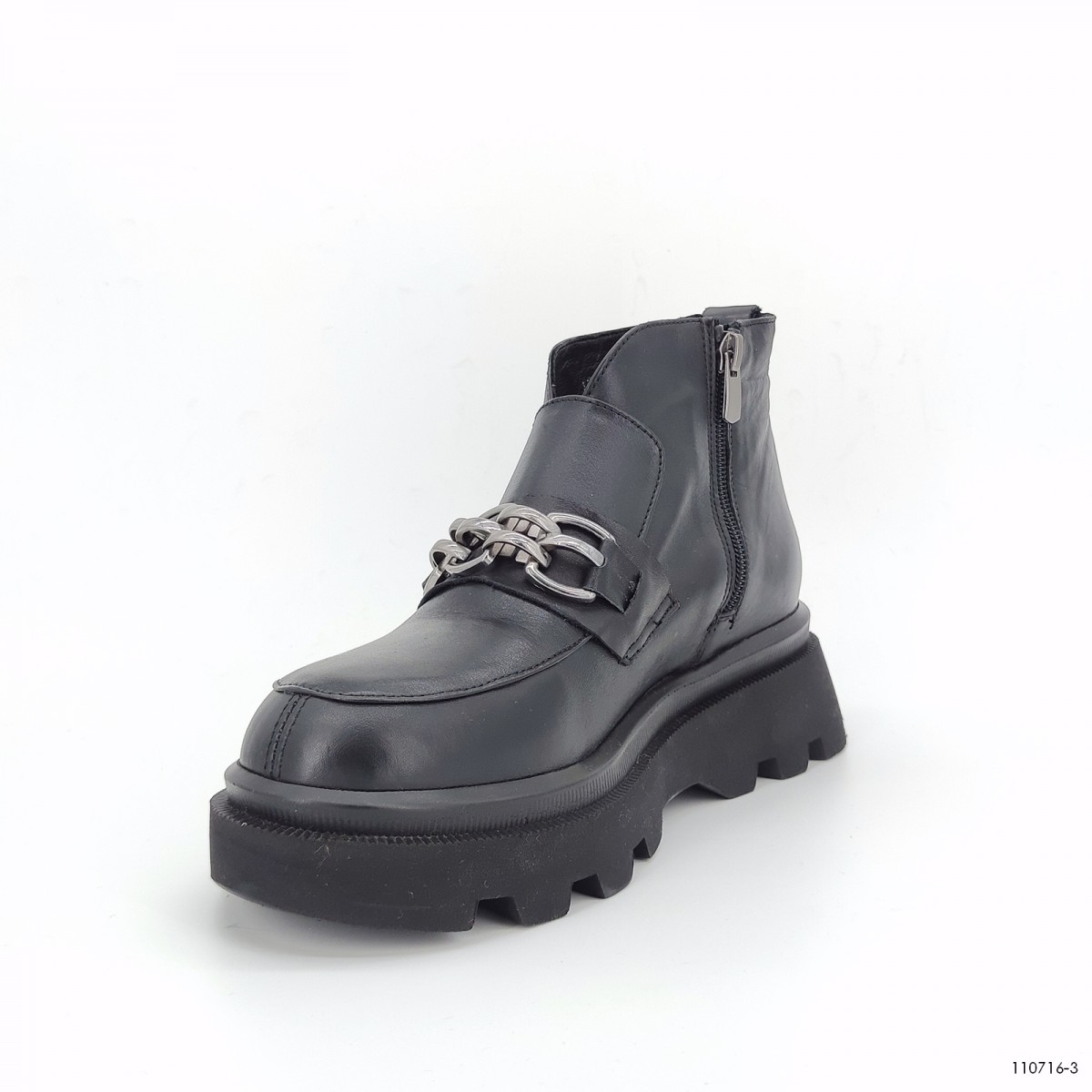 110716, ботинки Casoreti, женские зимние, черный
