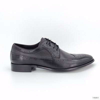 110654, туфли Romitan, мужские демисезонные, черный