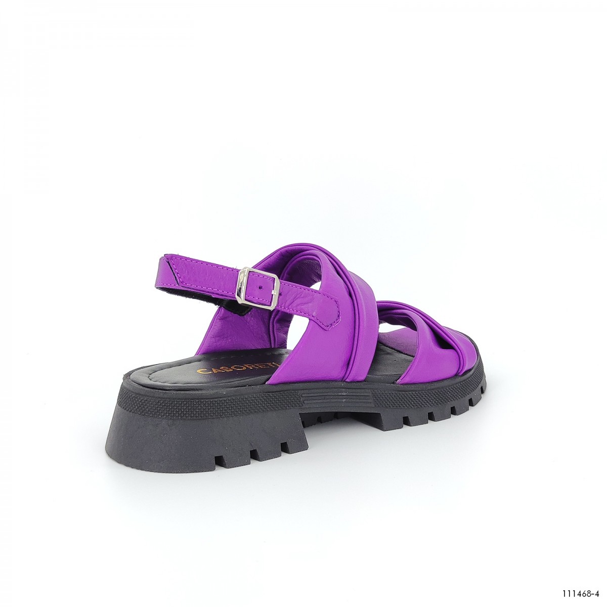  женские сандали на платформе летние Casoreti  фиолетовый 