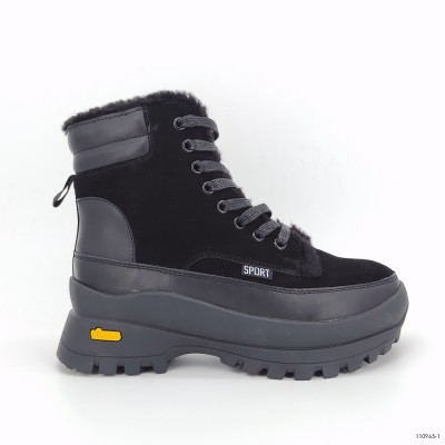 110965, ботинки CvMartanni, женские зимние, черный