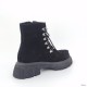 112 016, ботинки Casoreti женские зимние, черный