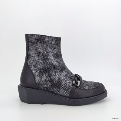 109203, ботинки Casoreti, женские зимние, черный
