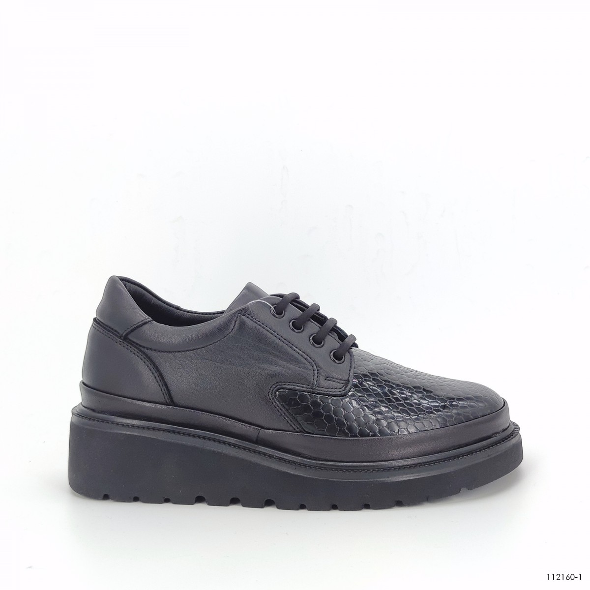 112 160, туфли Casoreti женские демисезонные, черный